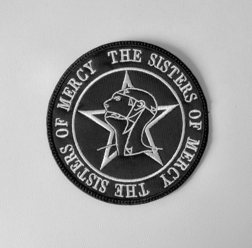 THE SISTERS OF MERCY - Logo Round --- Embroidered Patch.JPG