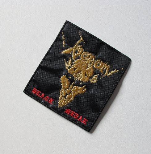 VENOM - Black Metal [gold] --- Embroidered Patch.JPG