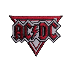 AC/DC - LOGO [ iron on] -- Embroidered  Patch