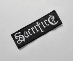Naszywka Haftowana SACRIFICE - Logo [white]