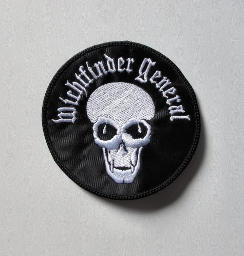 WITCHFINDER GENERAL - Logo Alien --- Embroidered Patch.JPG