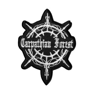 CARPATHIAN FOREST - EVIL EGOCENTRICAL EXISTENCIALISM  [ iron on] -- Embroidered  Patch 