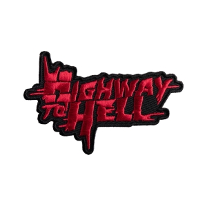 AC/DC - HIGHWAY TO HELL [ iron on] -- Embroidered  Patch
