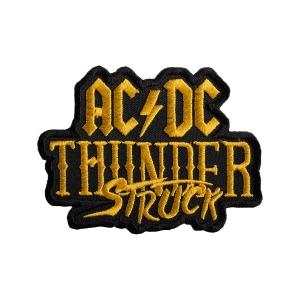 AC/DC - THUNDERSTRUCK [ iron on] -- Embroidered  Patch