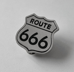 Przypinka ROUTE 666