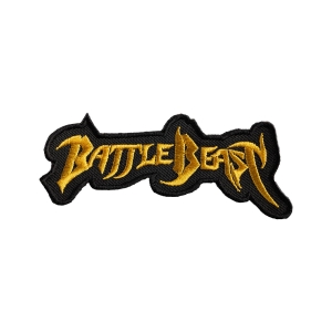 BATTLE BEAST - LOGO  [ iron on] -- Embroidered  Patch
