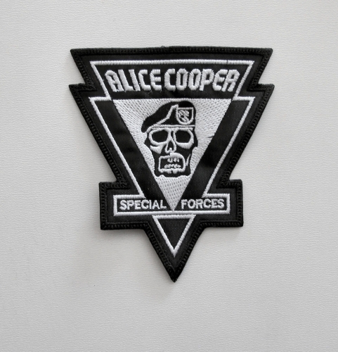 ALICE COOPER - Special Forces --- Embroidered Patch.JPG