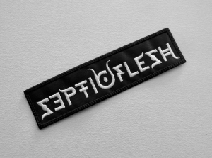 Naszywka Haftowana SEPTIC FLESH - Logo Strip