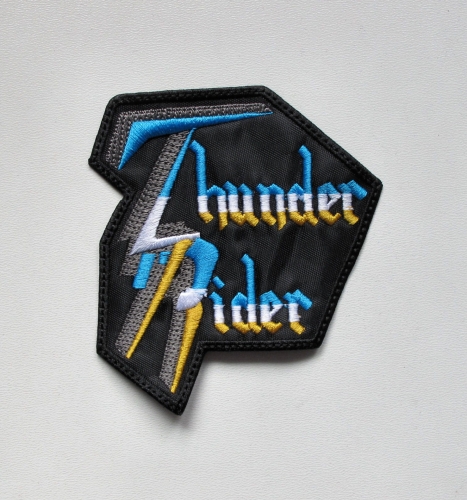 THUNDER RIDER - Logo --- Embroidered Patch.JPG