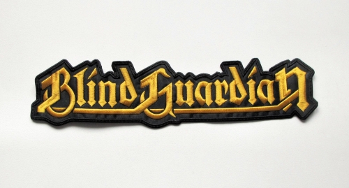 BLIND GUARDIAN - Logo [ yellow]  -- Embroidered Backpatch.JPG