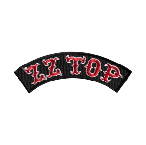 ZZ TOP - LOGO [ iron on] -- Embroidered  Patch