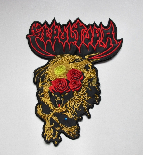 SEPULTURA - Beneath the Remains -- Embroidered Backpatch.JPG