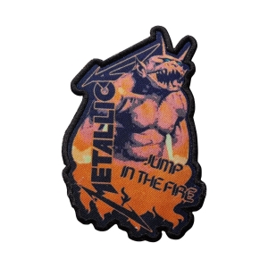 METALLICA - JUMP IN THE FIRE [ iron on] --  Patch