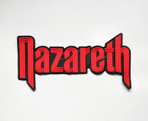 NAZARETH - Logo  -- Embroidered Backpatch.JPG