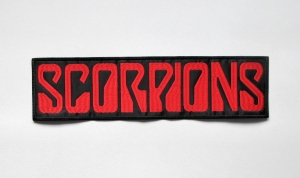 SCORPIONS - Logo -- Embroidered Backpatch