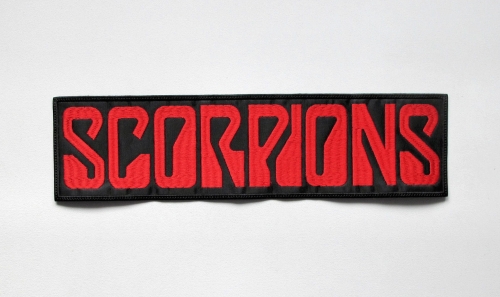 SCORPIONS - Logo  -- Embroidered Backpatch.JPG