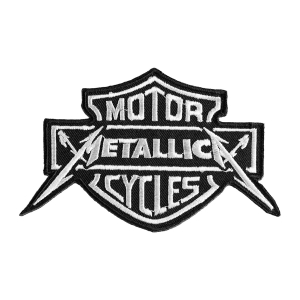 METALLICA - MOTORCYCLES [ iron on] -- Embroidered  Patch