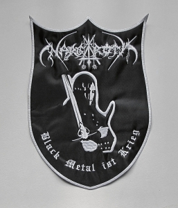 NARGAROTH - Black Metal Ist Krieg -- Embroidered Backpatch