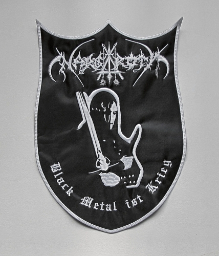 NARGAROTH - Black Metal ist Krieg  -- Embroidered Backpatch.JPG