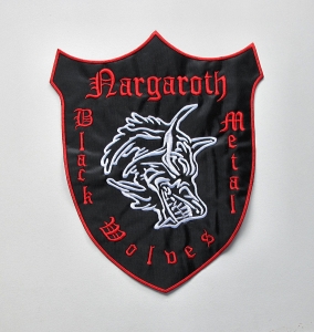 NARGAROTH - Black Metal Wolves  -- Embroidered Backpatch