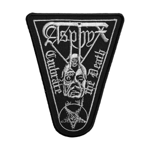 ASPHYX - EMBRACE THE DEATH [ iron on] -- Embroidered  Patch 