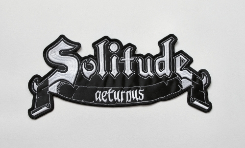 SOLITUDE AETURNUS -- Embroidered Backpatch.JPG