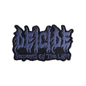 DEICIDE - SERPENTS OF THE LIGHT [ iron on] -- Embroidered  Patch 