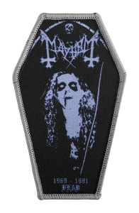 MAYHEM - DEAD 1969-1991 [ iron on] --  Patch