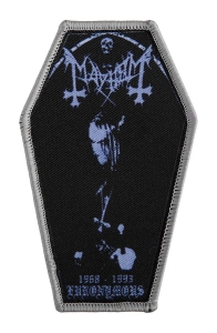 MAYHEM - EURONYMOUS 1968-1993 [ iron on] --  Patch