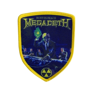 MEGADETH - RUST IN PEACE [ iron on] --  Patch