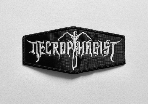 NECROPHAGIST - Logo -- Embroidered Patch.JPG