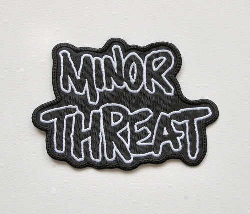 MINOR THREAT - Logo -- Embroidered Patch.JPG