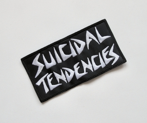 SUICIDAL TENDENCIES - Logo -- Embroidered Patch.JPG