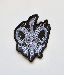 ARCHGOAT - Goatmask Shaped -- Embroidered Patch 