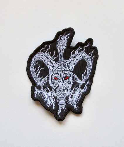 ARCHGOAT - Goatmask Shaped -- Embroidered Patch.JPG