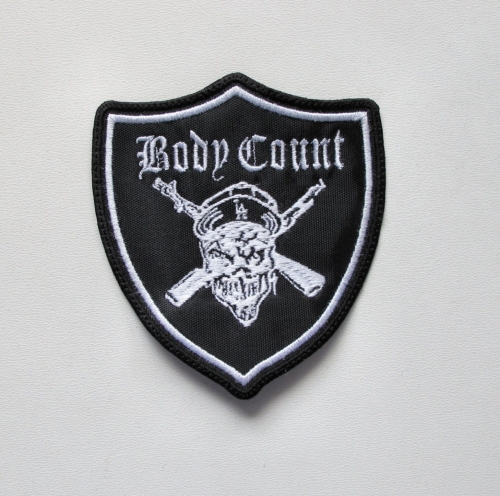 BODY COUNT - Shield -- Embroidered Patch.JPG
