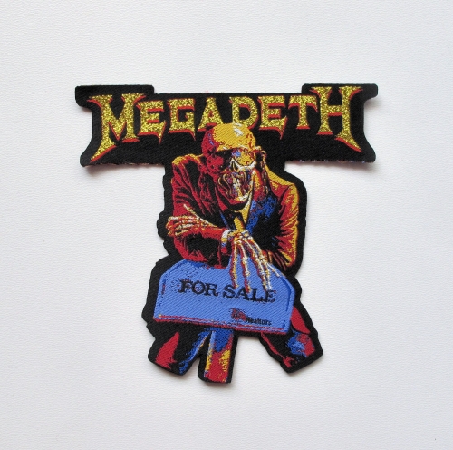 MEGADETH - Peace Sells... [laser cut] -- woven patch.JPG