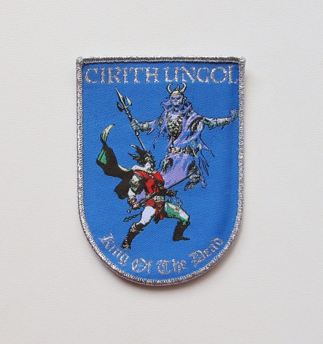 CIRITH UNGOL - King Of The Dead -- woven patch.JPG