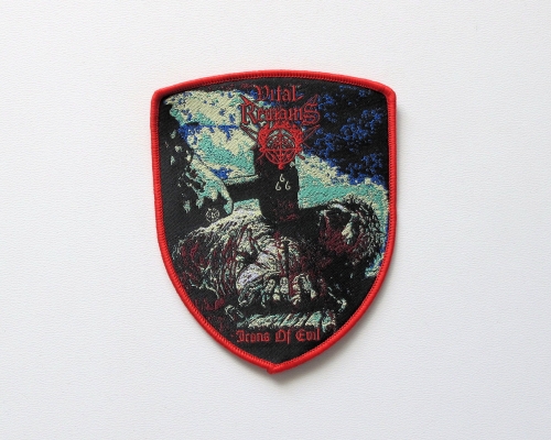 VITAL REMAINS - Icons Of Evil -- woven patch.jpg