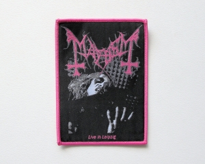 Naszywka MAYHEM - Live In Leipzig