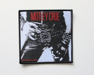 MOTLEY CRUE - Too Fast For Love -- woven patch