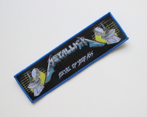 Naszywka METALLICA [strip] - Metal Up Your Ass