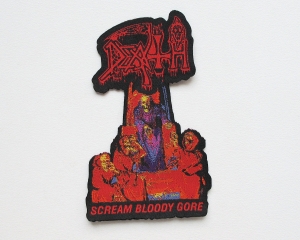 Naszywka DEATH - Scream Bloody Gore [laser cut]
