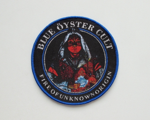 BLUE OYSTER CULT - Fire Of Unknown Origin -- woven patch.jpg