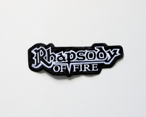 RHAPSODY OF FIRE - Logo -- woven patch.jpg