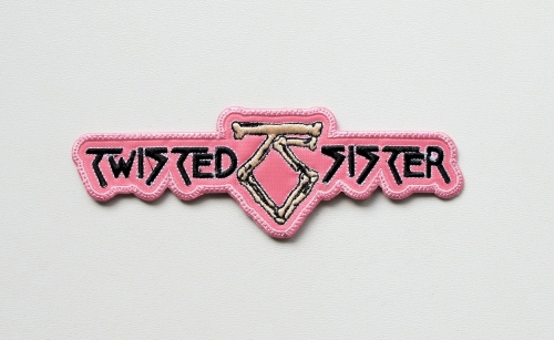 TWISTER SISTER [pink] - Logo -- Embroidered Patch.JPG
