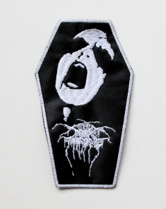 Naszywka Haftowana DARKTHRONE [white] - Fenriz Coffin