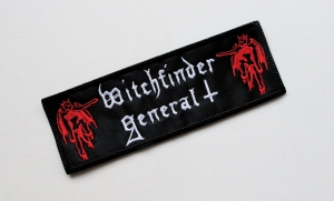 WITCHFINDER GENERAL - Logo [strip] -- Embroidered Patch