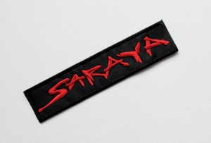 SARAYA  - Logo [red] --- Embroidered Patch