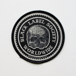 BLACK LABEL SOCIETY - Worldwide Shaped -- Woven Patch